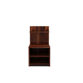 Woodora Solid Sheesham Wood Side End Table (Natural Finish)